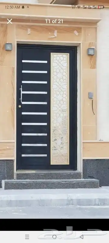 حداد مكة ستيل غزاز المنيوم غزاز حديد باب ليزر نقشه جميع انوا 3
