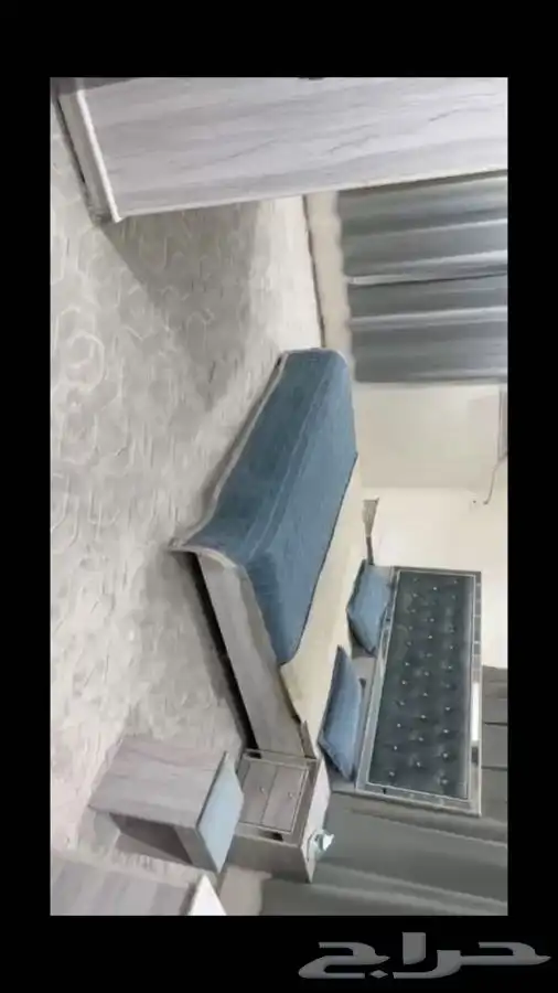 غرفه نوم نظيفه وكنب حرف Lللبيع مستعجل شروره 0