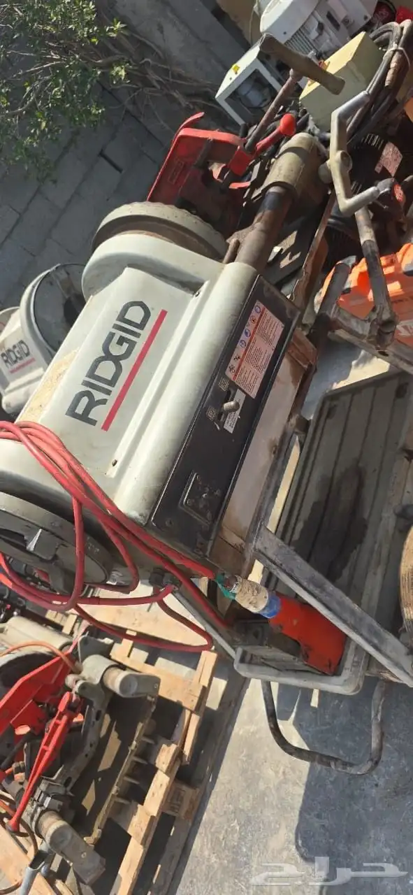 مكينة تسنين مواسير رد جد امريكي من نصفالى 2بوصه 6