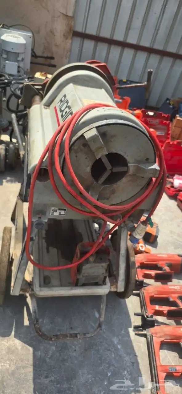 مكينة تسنين مواسير رد جد امريكي من نصفالى 2بوصه 2