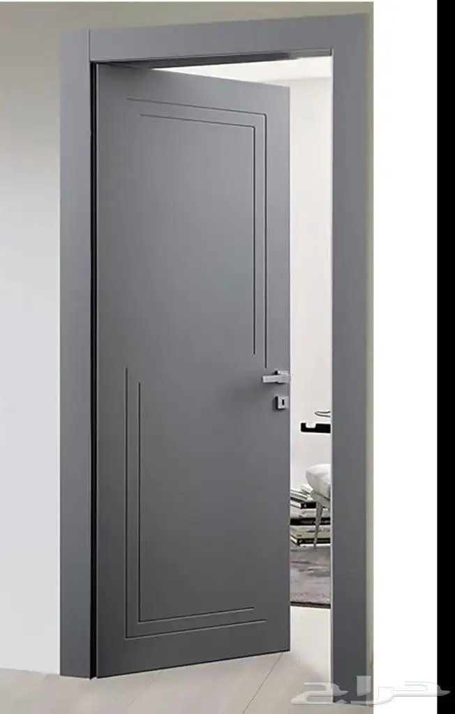 باب خشب طبيعي 0