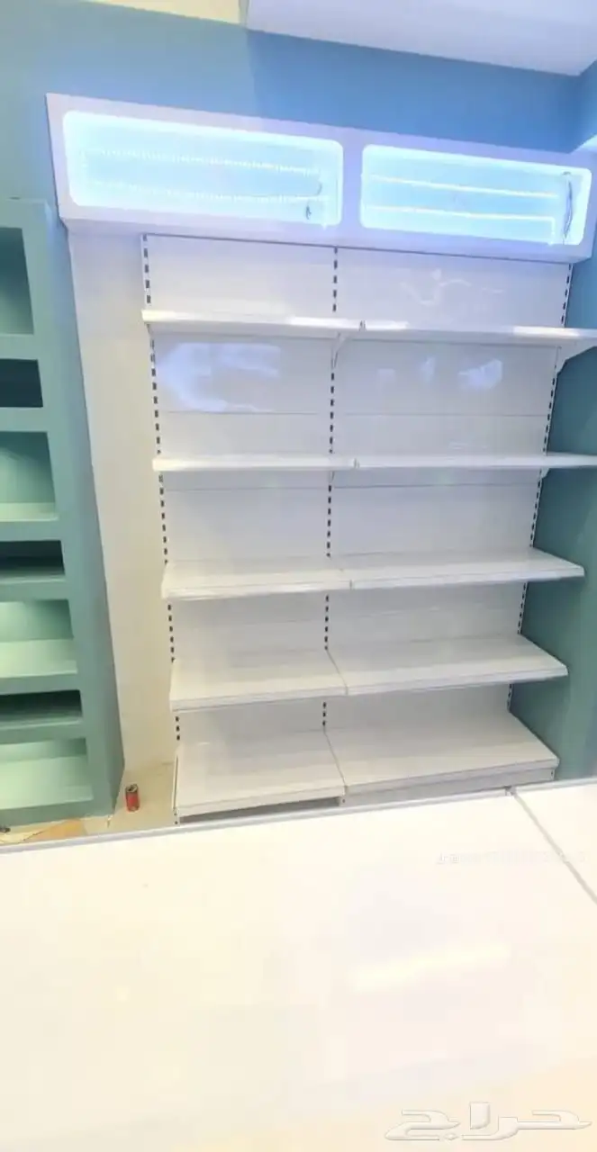 متوفر لدينا رفوف محلات تجاريه -مستودعات جميع مقاسات 13