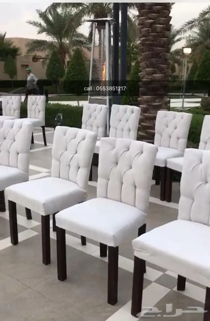 تاجير كنب كراسي طاولات شاشات خيام بكميات كبيرة 2
