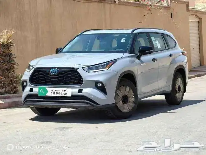 تويوتا هايلاندر بلاك ايدشن اصفار سعودي 2024 0