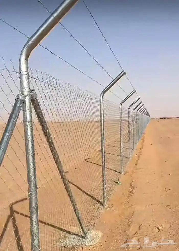 شبوك سياج حديد مجلفن 0