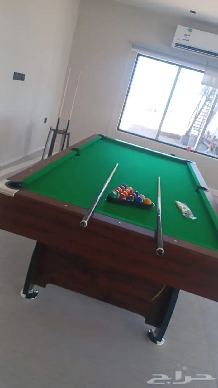 بلياردو 7و8و9 قدم تنس هوكي فرفيرة توصيل وتركيب 17