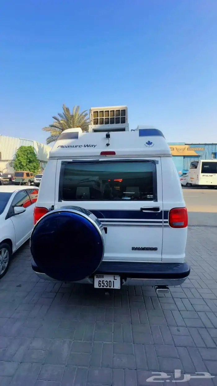 كرفان دوج 96 نظيف جاهز مجهز شغل وامش 4
