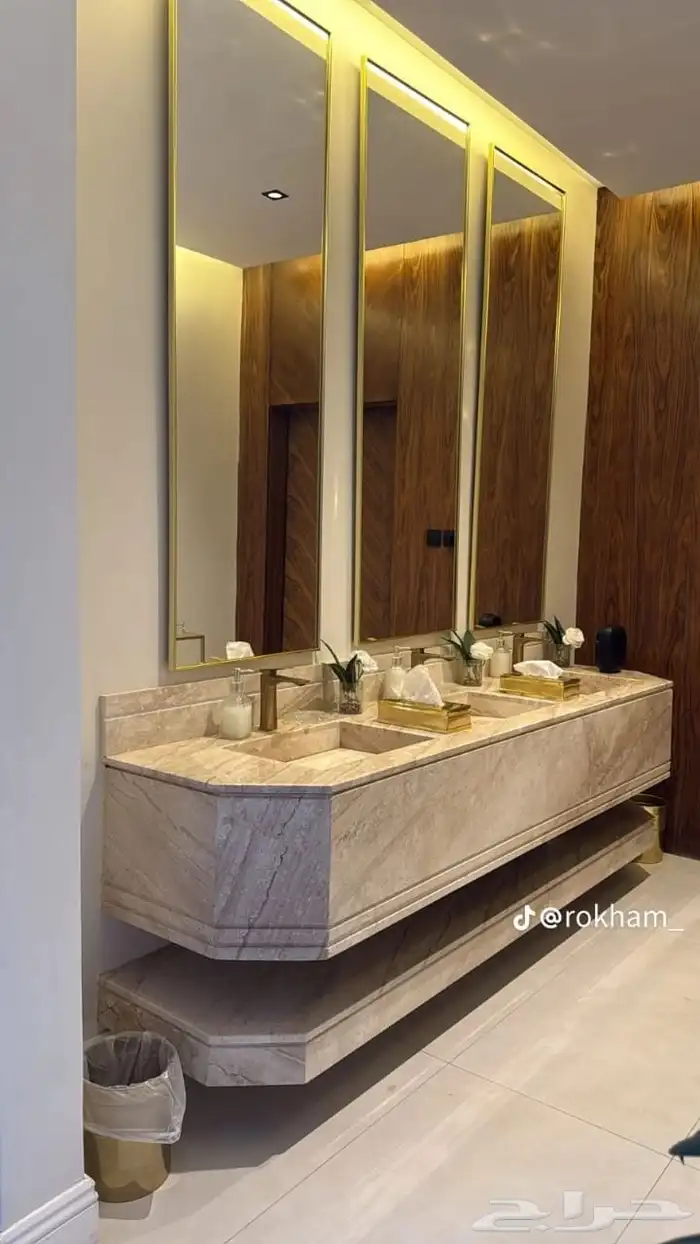 تفصيل مغاسل رخام طبيعي وصناعي وتركيبها وتصليح 0