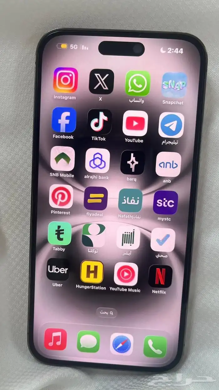 ايفون 14 برو ماكس نظيف ولا تغير فيه شي 3