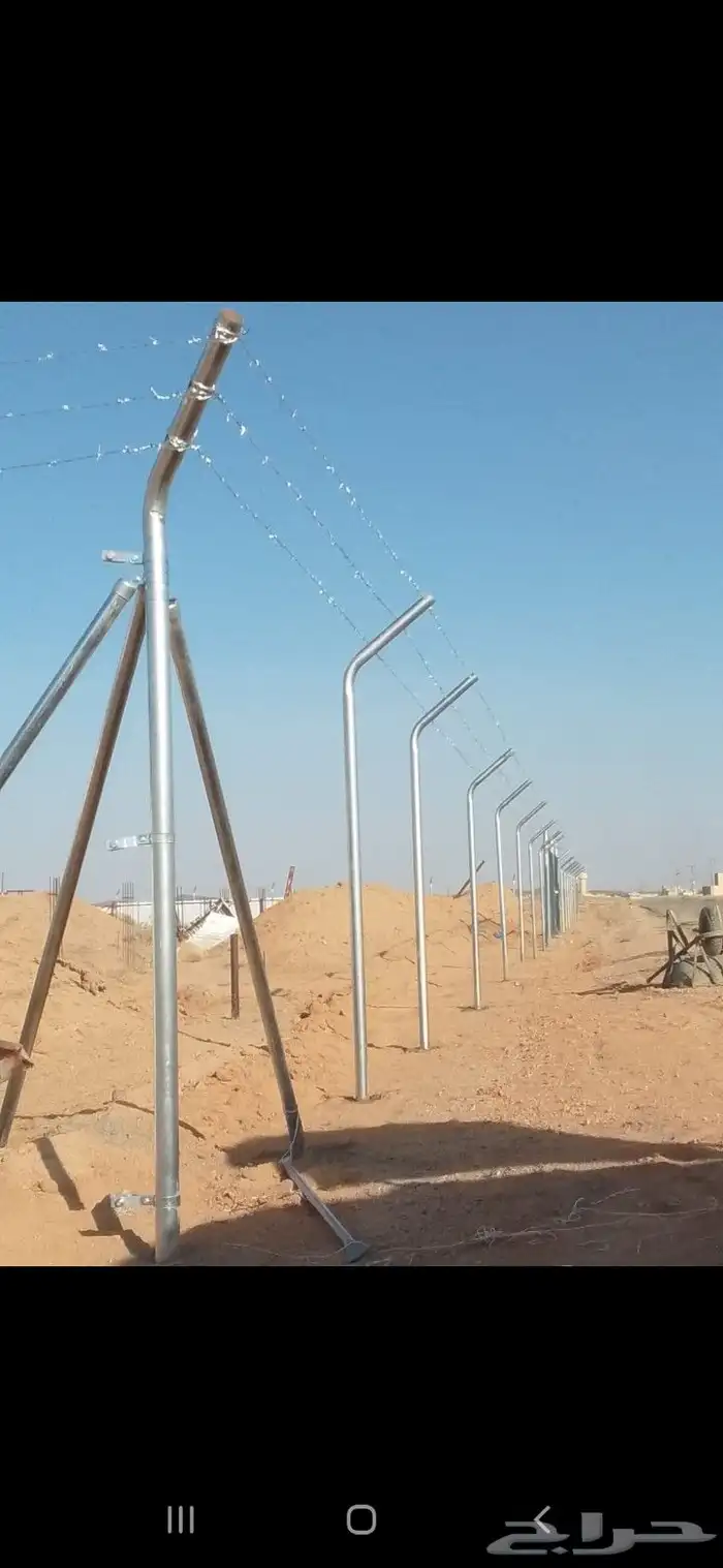 تركيب شبوك مزارع سياج 1