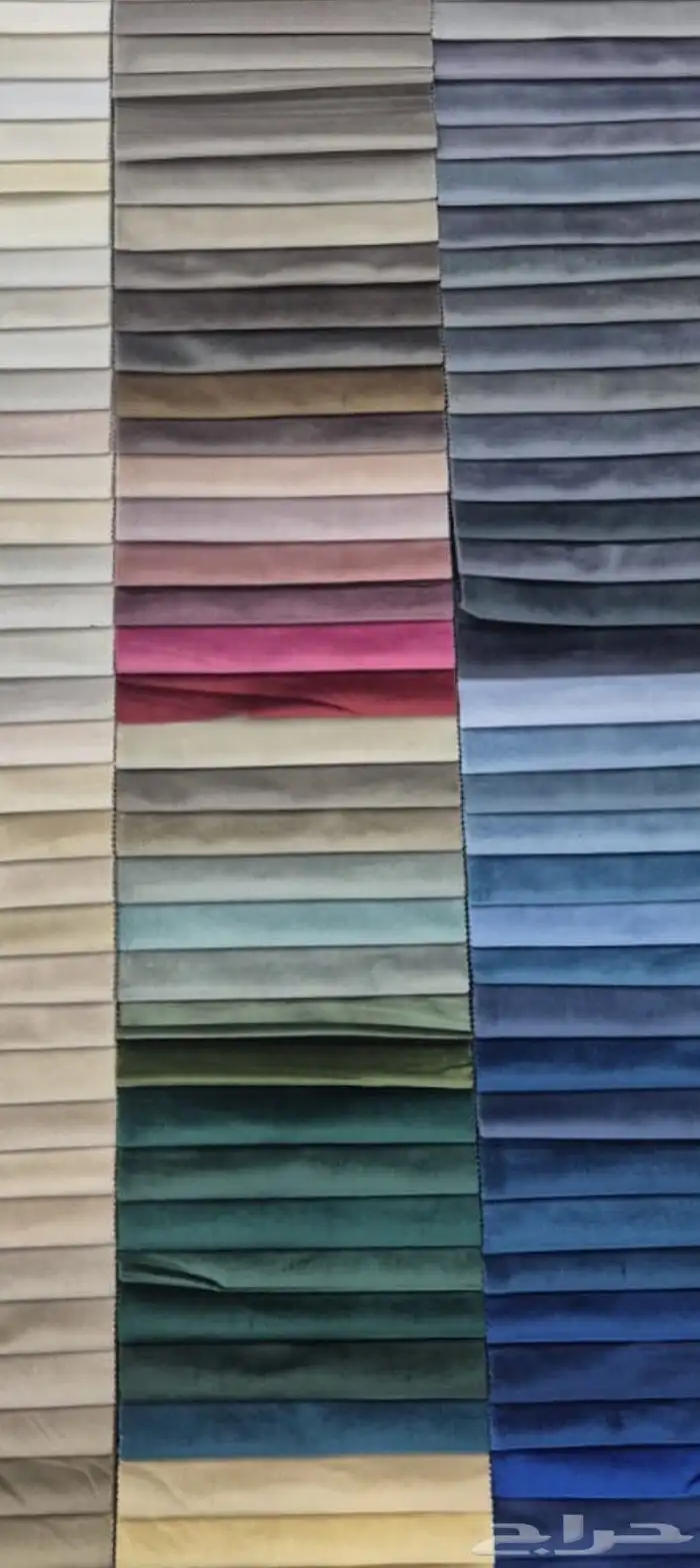 بيع قماش لكنب وستائر وشيفون لجميع دمام مفرق نفس سعر جملة توز 5