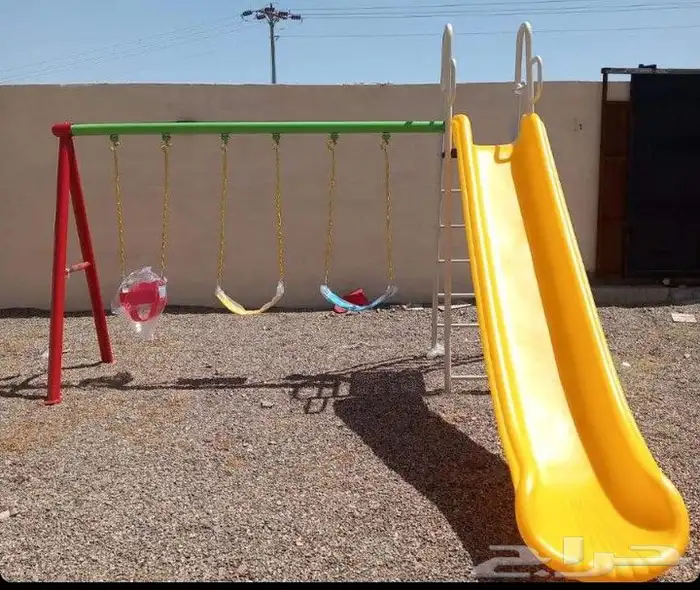 في مرجيحه دواره زحليقه مطاطه نجيله تفصيل جاهز كله في فانا ف 3