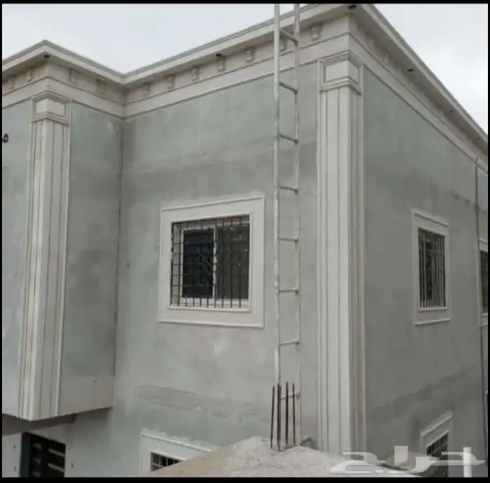 ديكورات خارجيه اسمنتية ملونه أسمنت ابيض 4