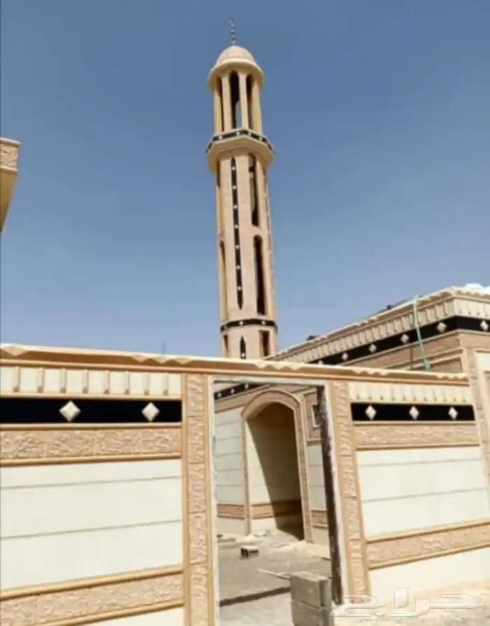 ديكورات خارجيه اسمنتية ملونه أسمنت ابيض 5