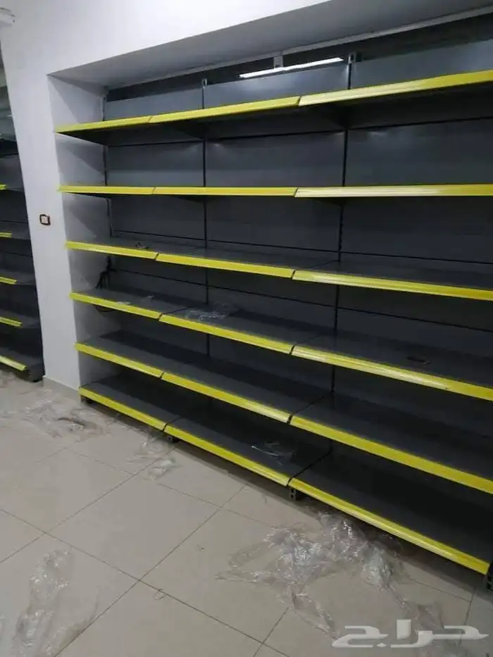 يوجد لدينا رفوف سوبر ماركت رفوف صيدليات 9