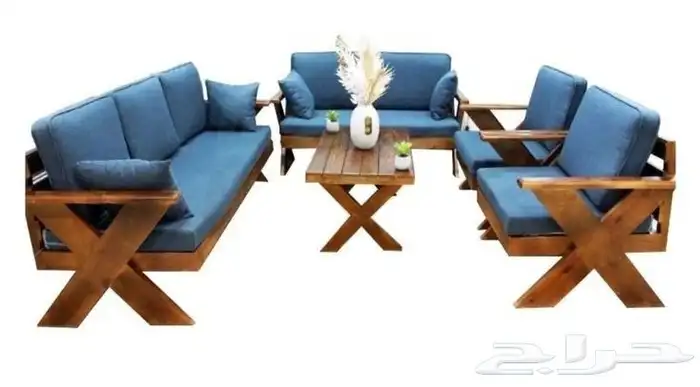 لتفصيل جلسات خارجية خشب حديد جلسات علي حسب الطلب العميل 0