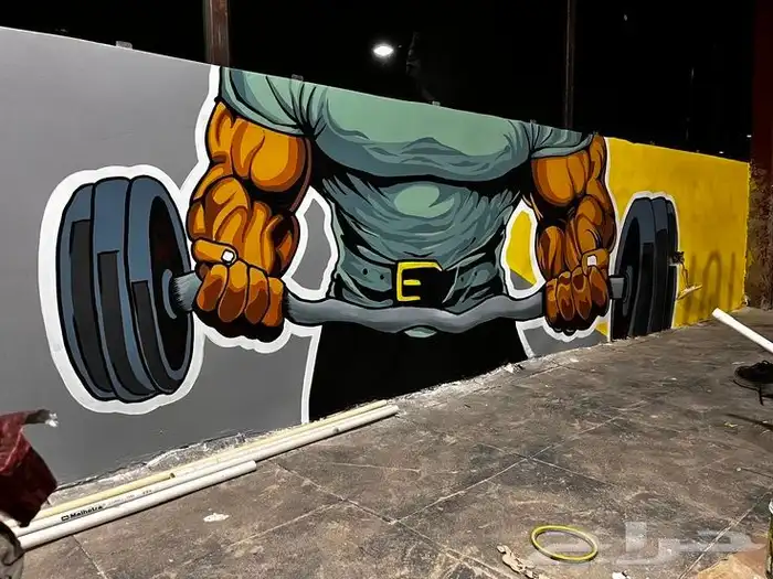 رسام جداريات ديكور وتنفيذ لوحه ولوحات بورتريه اسأل على عرض 8