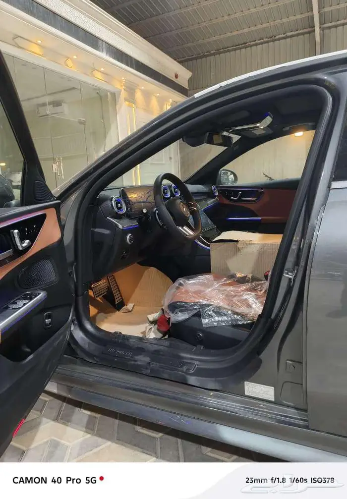 مرسيدس C200 AMG LINE 2025 جديد اصفار 7