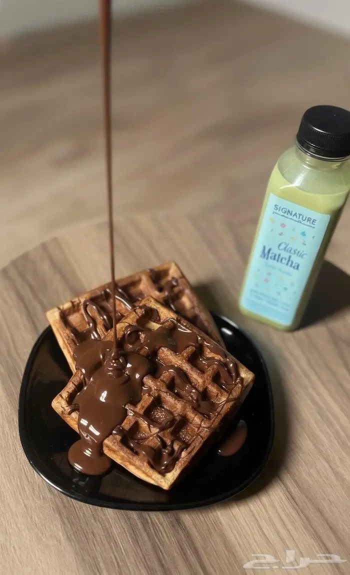 وافل كيتو عالي البروتين  24 جم بروتين   700 سعرة 0