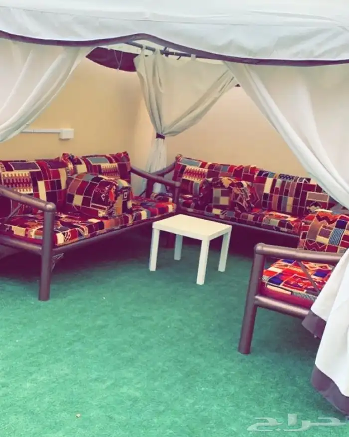 لتفصيل جلسات خارجية خشب حديد جلسات علي حسب الطلب العميل 6