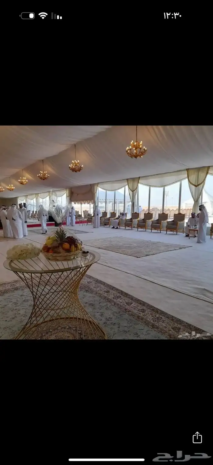 خيام اوربية ايجار 2
