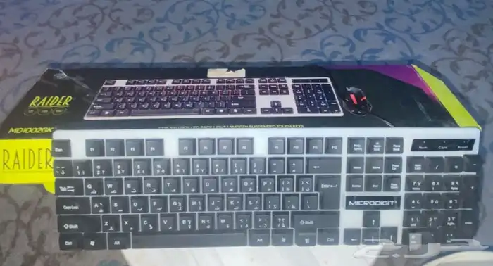 ماوس وكيبورد قيمنق جديده ما استعملت الا مرتين ثلاث 4