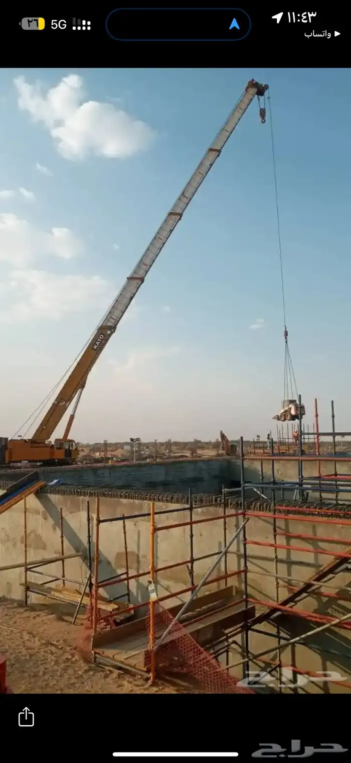 رافعة إيجار وانش كرين يومي وشهري اسعار مناسبة 4