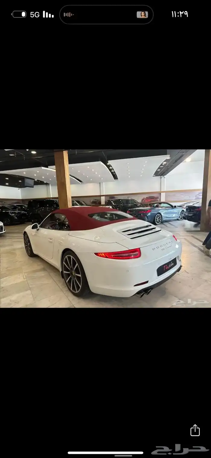 بورش كاريرا 911 2014 ممشى قليل 79 الف البيع مع اللوحة 3
