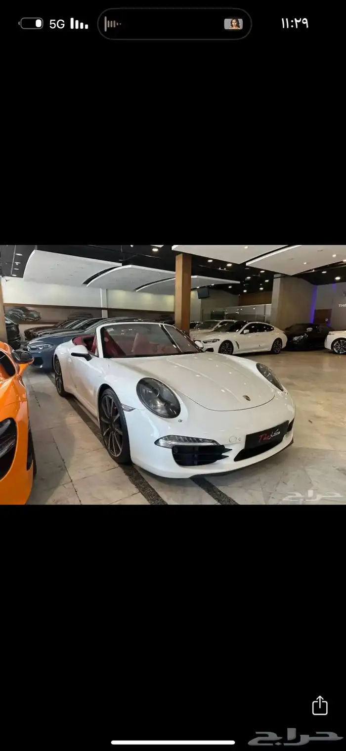 بورش كاريرا 911 2014 ممشى قليل 79 الف البيع مع اللوحة 7