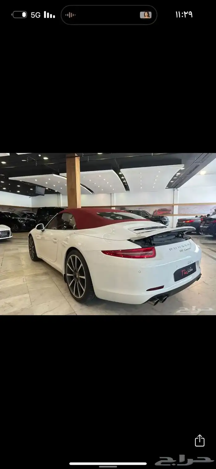 بورش كاريرا 911 2014 ممشى قليل 79 الف البيع مع اللوحة 6