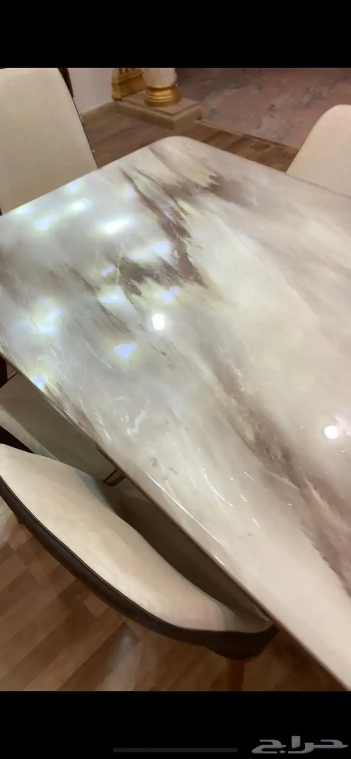 طاولة طعام 6 كراسي 0