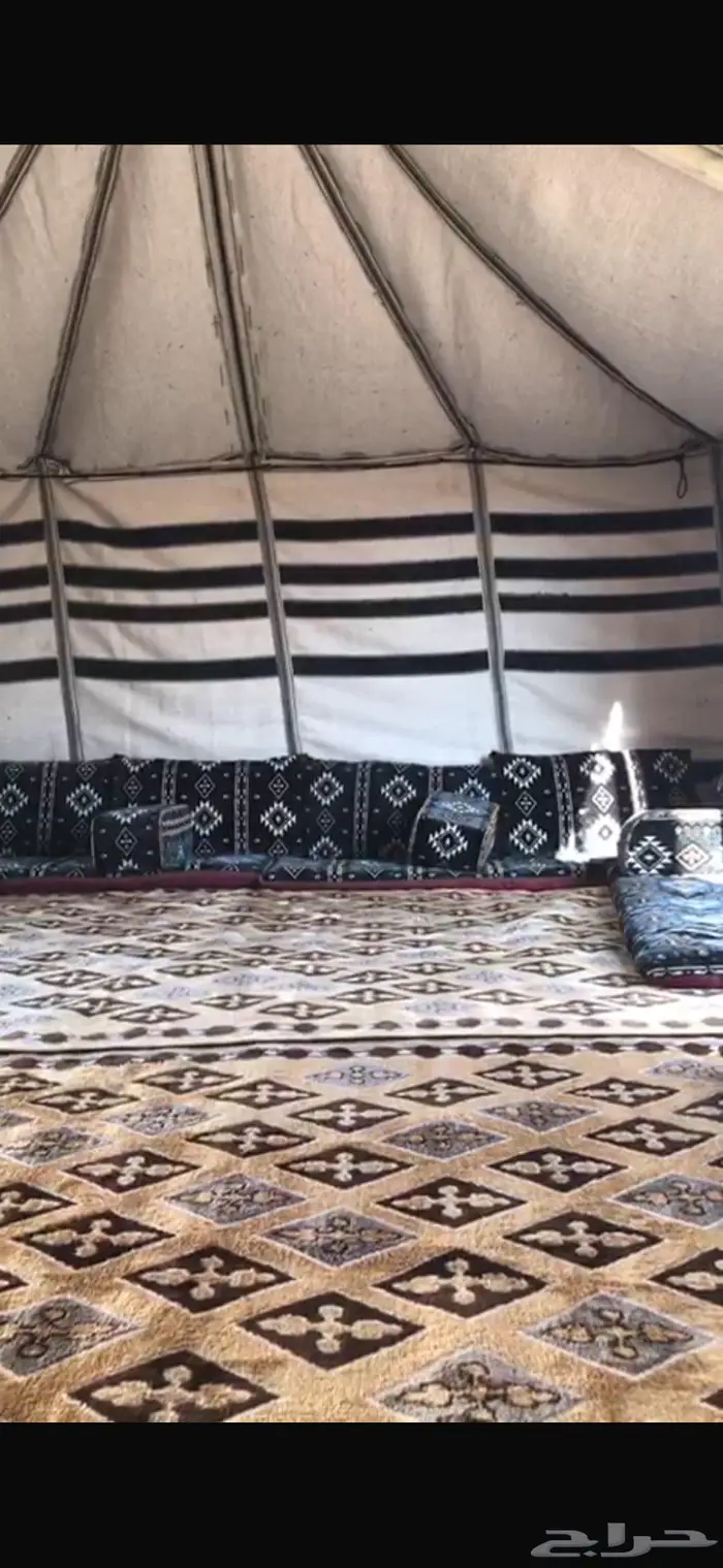 بيت شعر نظيف 7 في 5 جاملون 1