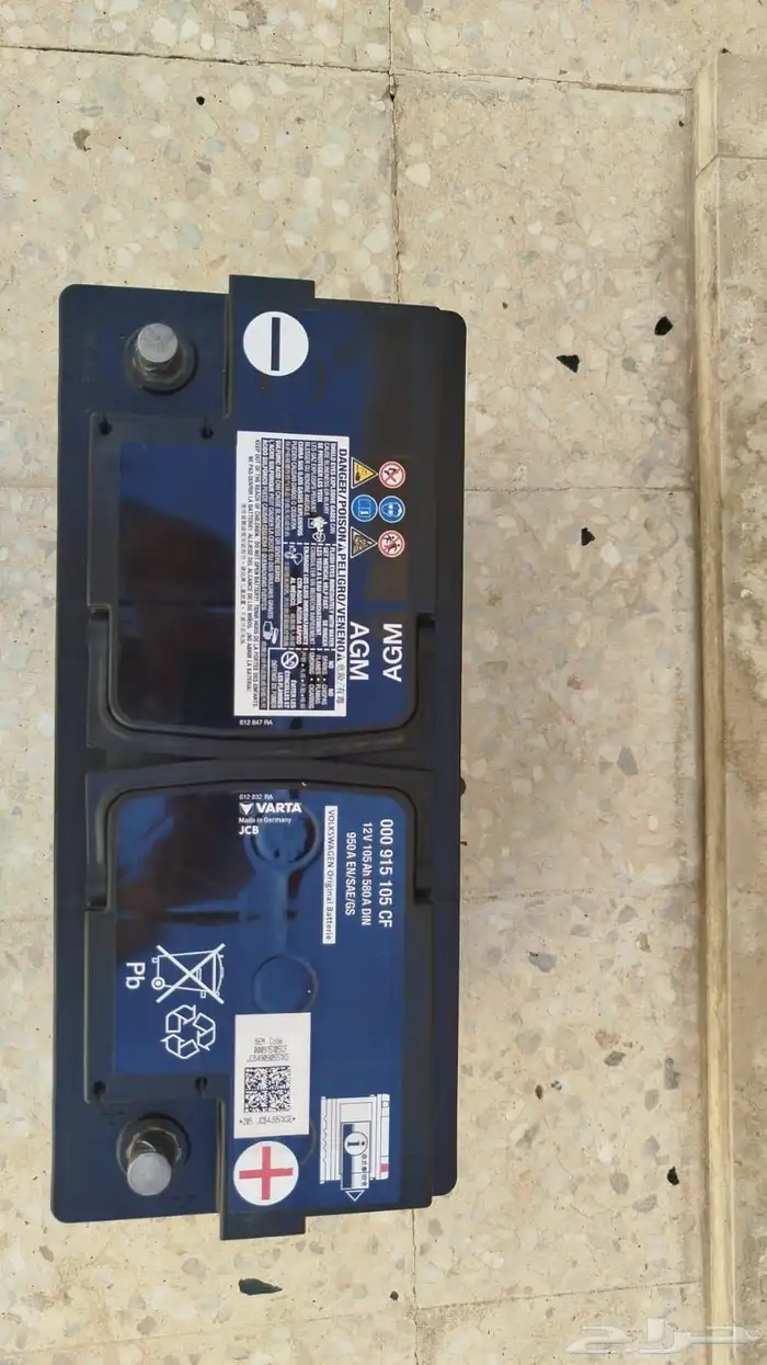 بطارية 105 Ah المانية اصلية وكالة 0