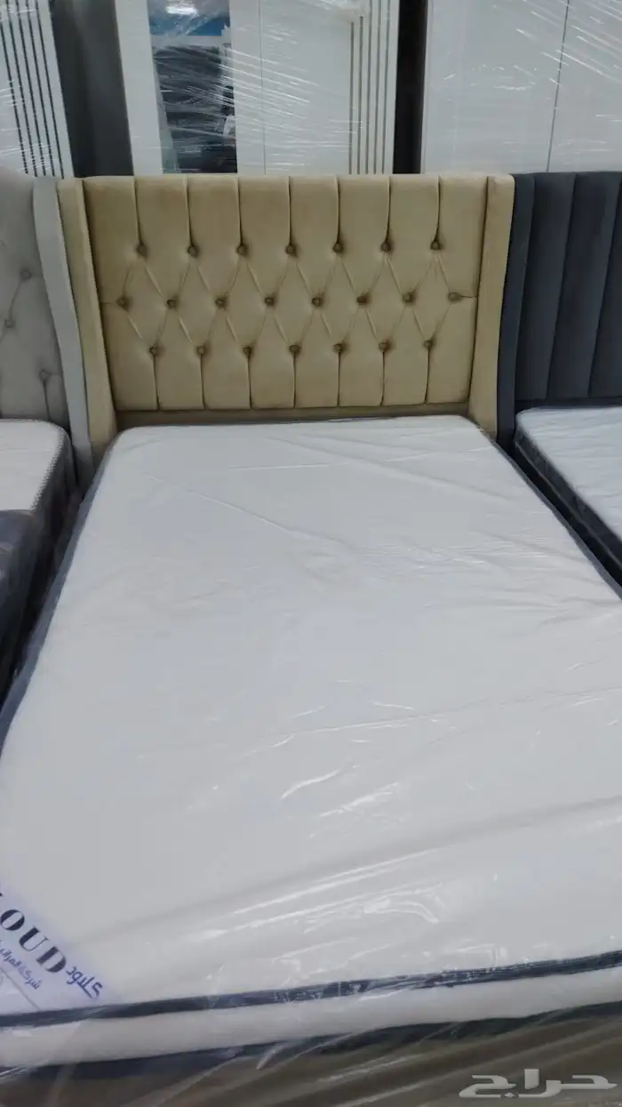 سرير حديد مع مراتب دولاب بطانيه مخده سعر جمله 8