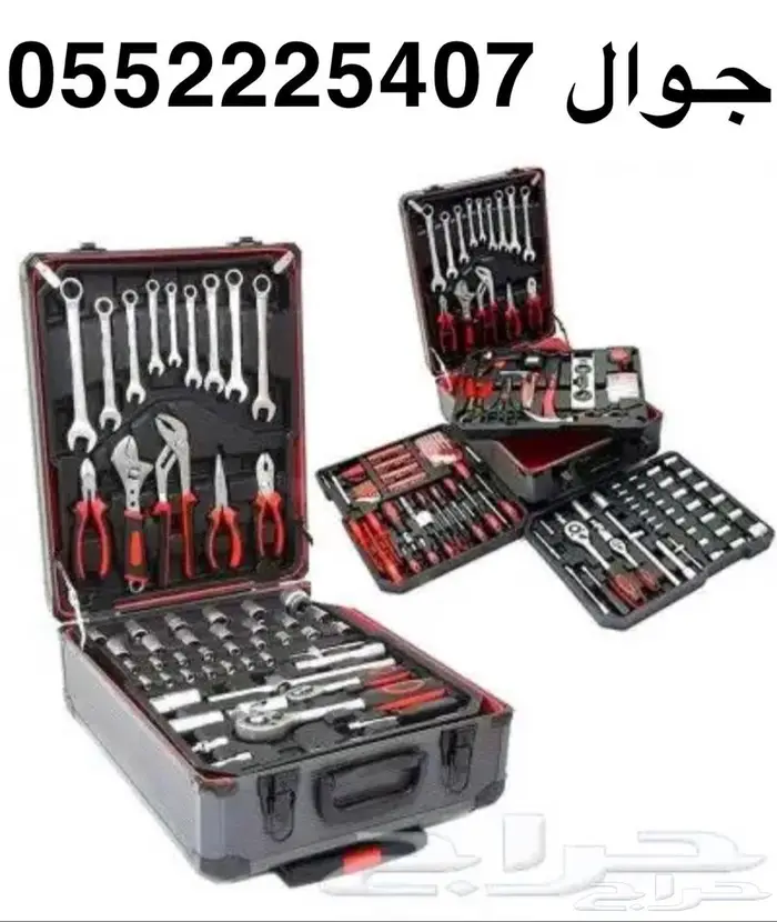 شنطة عدة مفكات 187 قطعه من الفولاذ المقاوم للصدا 0