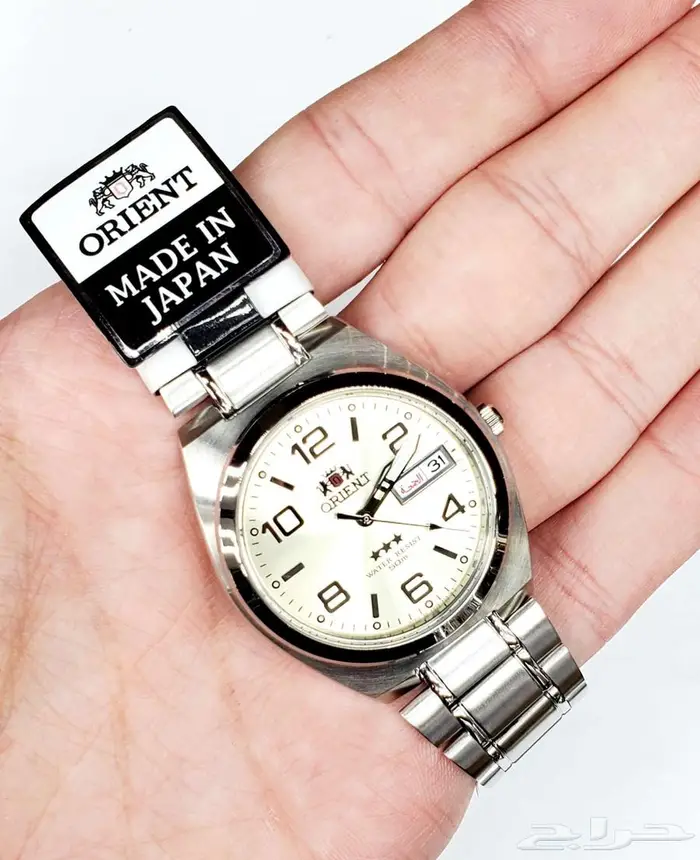 ساعة اورينت ابو اسدين اصلية فنتج مخزنة جديدة للبيع 0