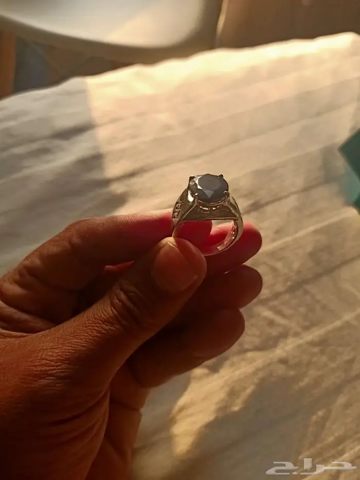 خاتم حجر طبيعي 1