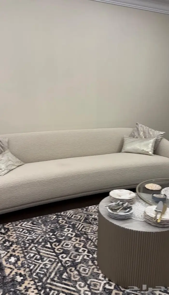 طقم غرفة معيشة  كنب صالة بوكليه 2