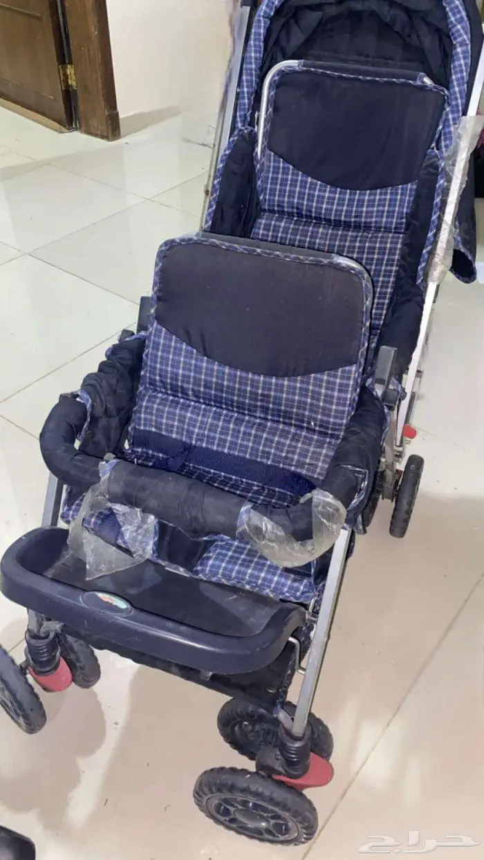 للبيع عربة توأم بحالة ممتازه 0