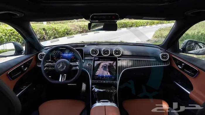 مرسيدس بنز C200 premium 2025 خليجي اصفار مع ضمان الوكيل 2