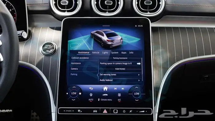 مرسيدس بنز C200 premium 2025 خليجي اصفار مع ضمان الوكيل 12