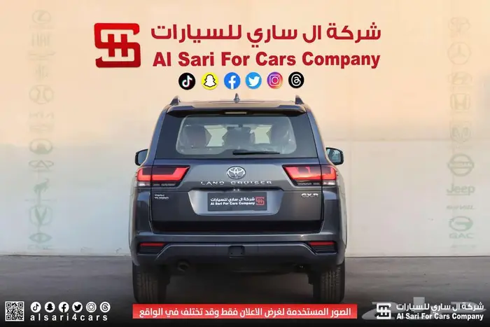تويوتا لاند كروزر GXR L2 2025اقساط بنوك وشركات 1