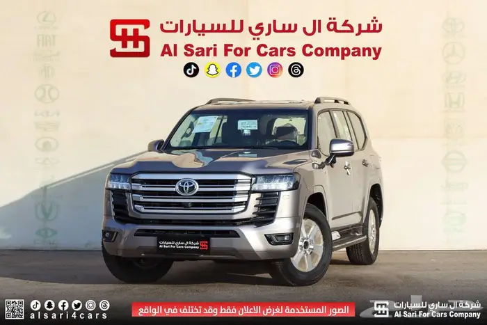 ويوتا لاند كروزر GXR L2 2025 اقساط بنوك وشركات 3