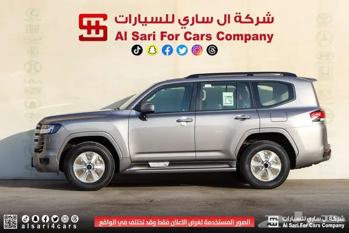ويوتا لاند كروزر GXR L2 2025 اقساط بنوك وشركات 5