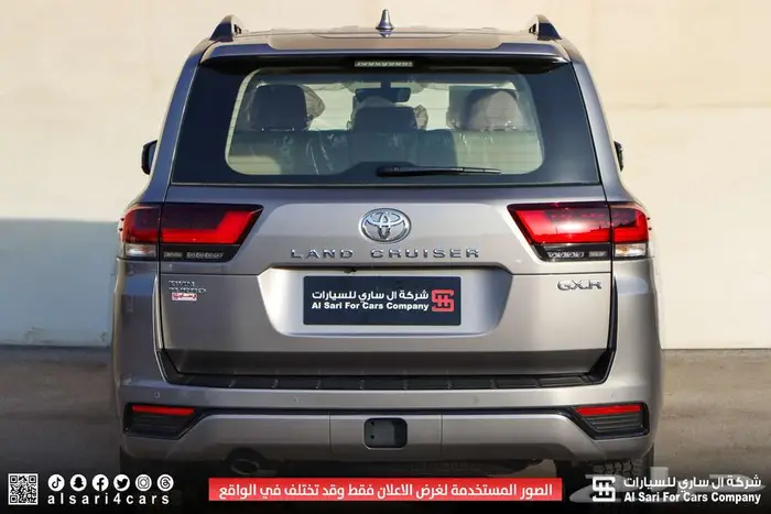 ويوتا لاند كروزر GXR L2 2025 اقساط بنوك وشركات 8