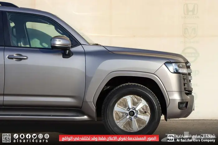ويوتا لاند كروزر GXR L2 2025 اقساط بنوك وشركات 12