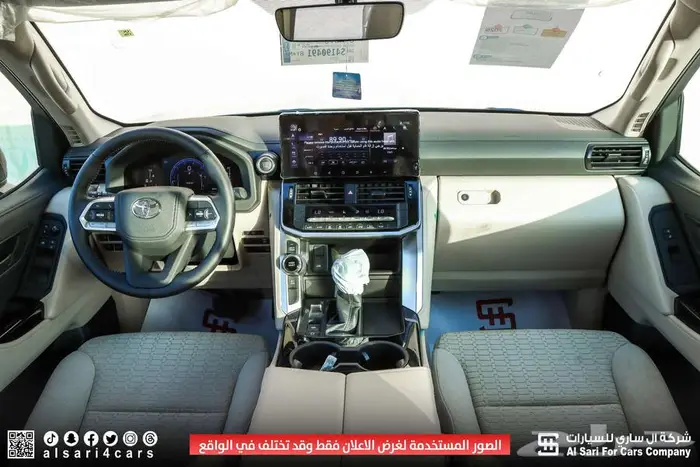 ويوتا لاند كروزر GXR L2 2025 اقساط بنوك وشركات 20