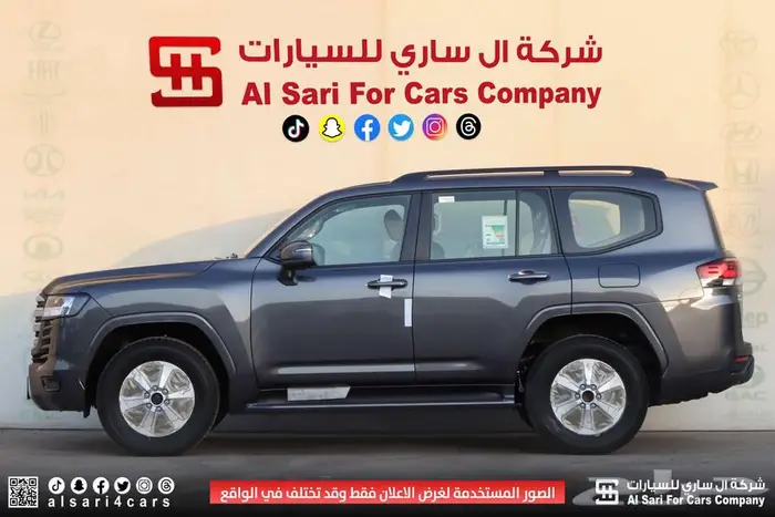 تويوتا لاند كروزر GXR L2 2025اقساط بنوك وشركات 6