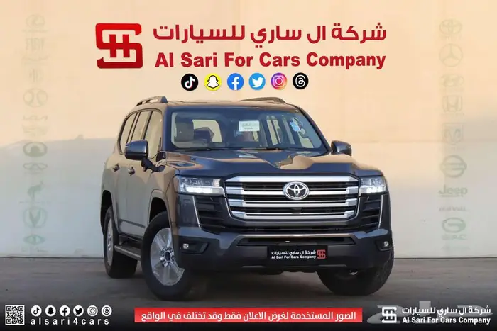 تويوتا لاند كروزر GXR L2 2025اقساط بنوك وشركات 8