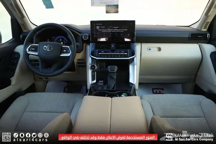 تويوتا لاند كروزر GXR L2 2025اقساط بنوك وشركات 17